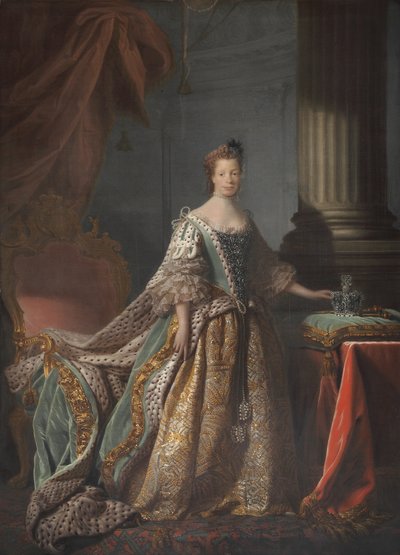 Charlotte, Gemahlin von George III von Allan Ramsay